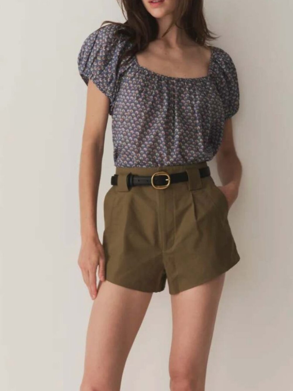 Doen Tonya Top - Dahlia Ikat - Large